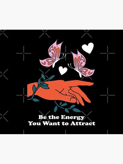 Spencer Barbosa Merch Be The Energy You Want To Attract Tapestry Official Spencer Barbosa Merch