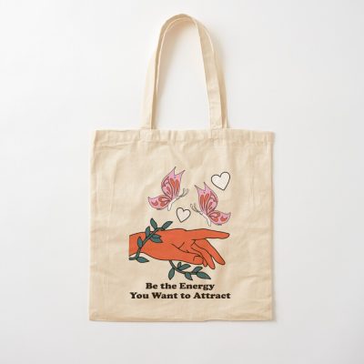 Spencer Barbosa Merch Be The Energy You Want To Attract Tote Bag Official Spencer Barbosa Merch