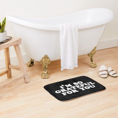 Spencer Barbosa Merch Im So Grateful For You Bath Mat Official Spencer Barbosa Merch