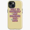 Talk To Yourself Like Someone You Love Iphone Case Official Cow Anime Merch