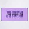 Love Yourself - Purple Mouse Pad Official Cow Anime Merch