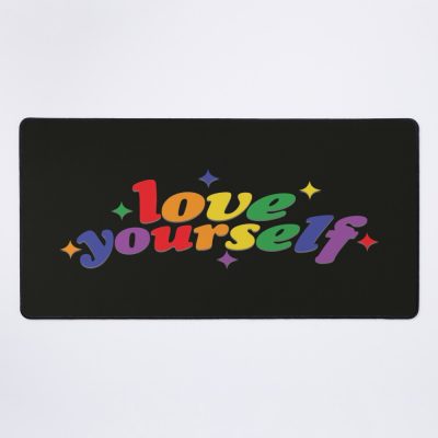 Hey Love Yourself Mouse Pad Official Cow Anime Merch