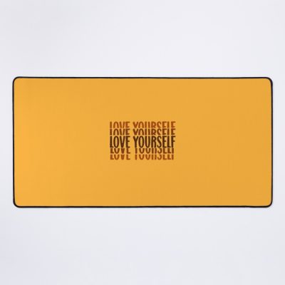 Love Yourself -Yellow Mouse Pad Official Cow Anime Merch